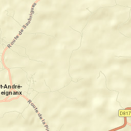 Saint-André-de-Seignanx Street Map