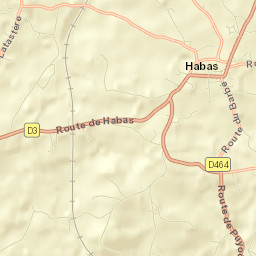 Habas Street Map