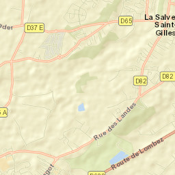 La Salvetat-Saint-Gilles Street Map