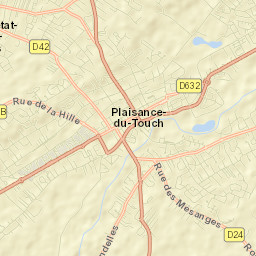 Plaisance-du-Touch Street Map