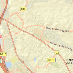 Saint-Orens-de-Gameville Street Map