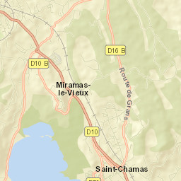 Saint-Chamas Street Map