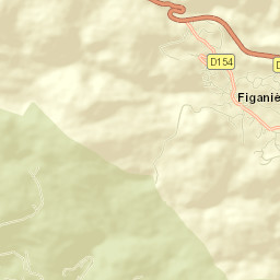Figanières Street Map