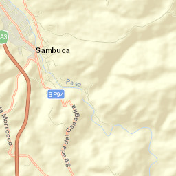 Sambuca Street Map