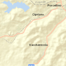 Vacchereccia Street Map