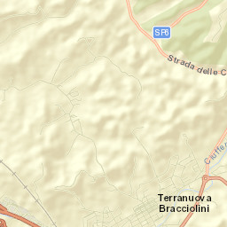 Terranuova Bracciolini Street Map
