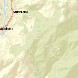 Subbiano Street Map
