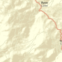 Čajniče Street Map