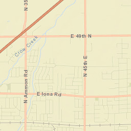 Iona Street Map