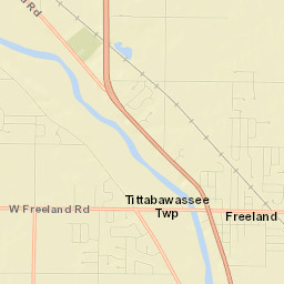 Freeland Street Map