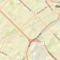 Guelph Street Map