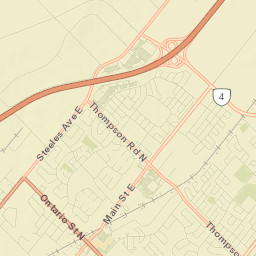Milton Street Map