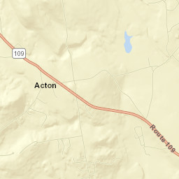 Acton Street Map
