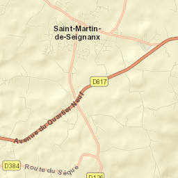 Saint-Martin-de-Seignanx Street Map