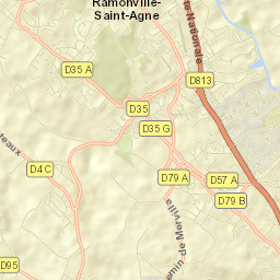 Auzeville-Tolosane Street Map