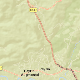 Payrin-Augmontel Street Map