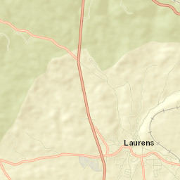 Laurens Street Map