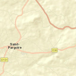 Saint-Pargoire Street Map