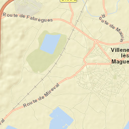 Villeneuve-lès-Maguelone Street Map