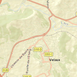 Velaux Street Map