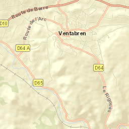 Ventabren Street Map