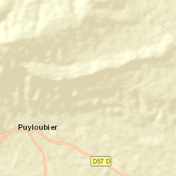 Puyloubier Street Map