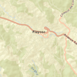 Flayosc Street Map