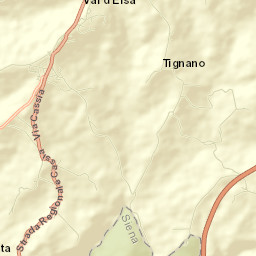 Barberino Val d'Elsa Street Map