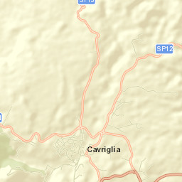 Cavriglia-Monastero Street Map