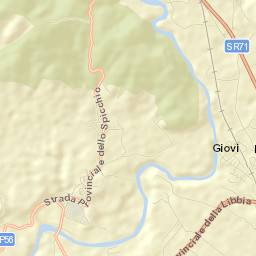 Province of Arezzo Street Map