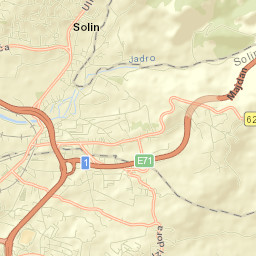 Solin Street Map