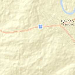 Tsenovo Street Map