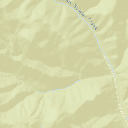 Unnamed Rd, Sawtooth National Forest, Fairfield Street Map