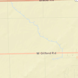 Tuscola County Street Map