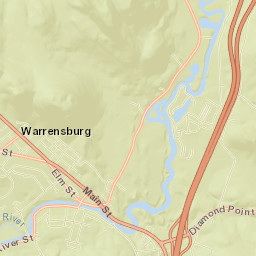 Warrensburg Street Map
