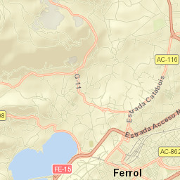 Ferrol Street Map