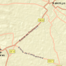 Sainte-Foy-de-Peyrolières Street Map