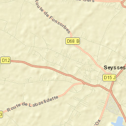 Seysses Street Map