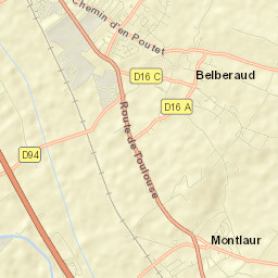 Montlaur Street Map