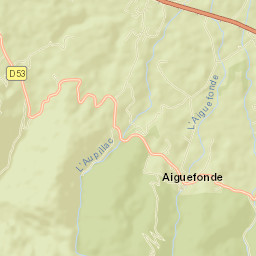Aiguefonde Street Map