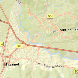 Bout-du-Pont-de-Larn Street Map