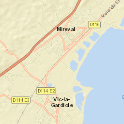 Vic-la-Gardiole Street Map