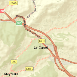 Meyreuil Street Map