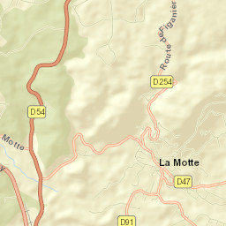 La Motte Street Map