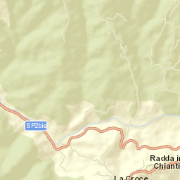 Radda in Chianti Street Map