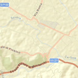 Pistrino Street Map