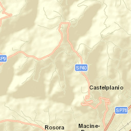 Castelplanio Street Map