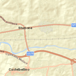 Castelbellino Street Map