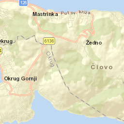 Okrug Gornji Street Map