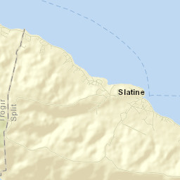 Slatine Street Map